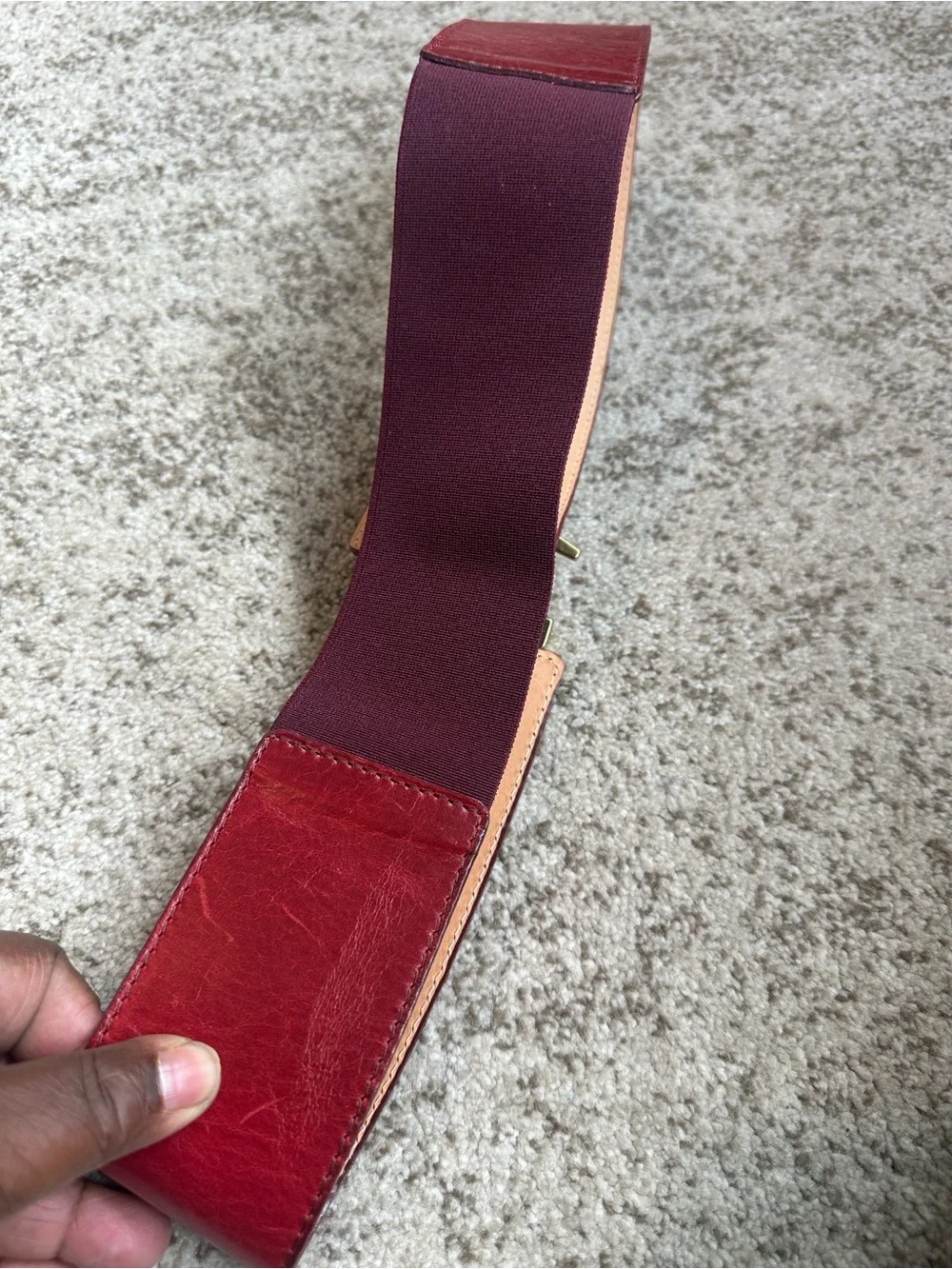 Brave 1992 Wine Statement Belt M